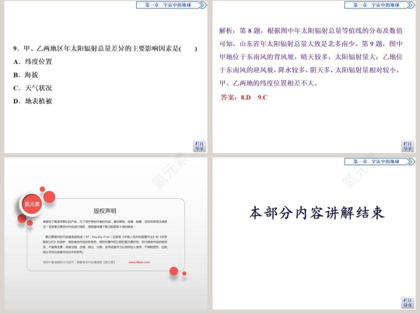 第二节太阳对地球的影响教学ppt课件第16张