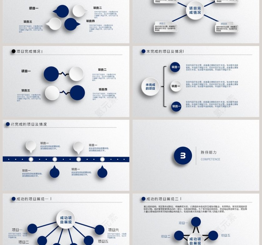 2019时尚工作总结PPT第3张