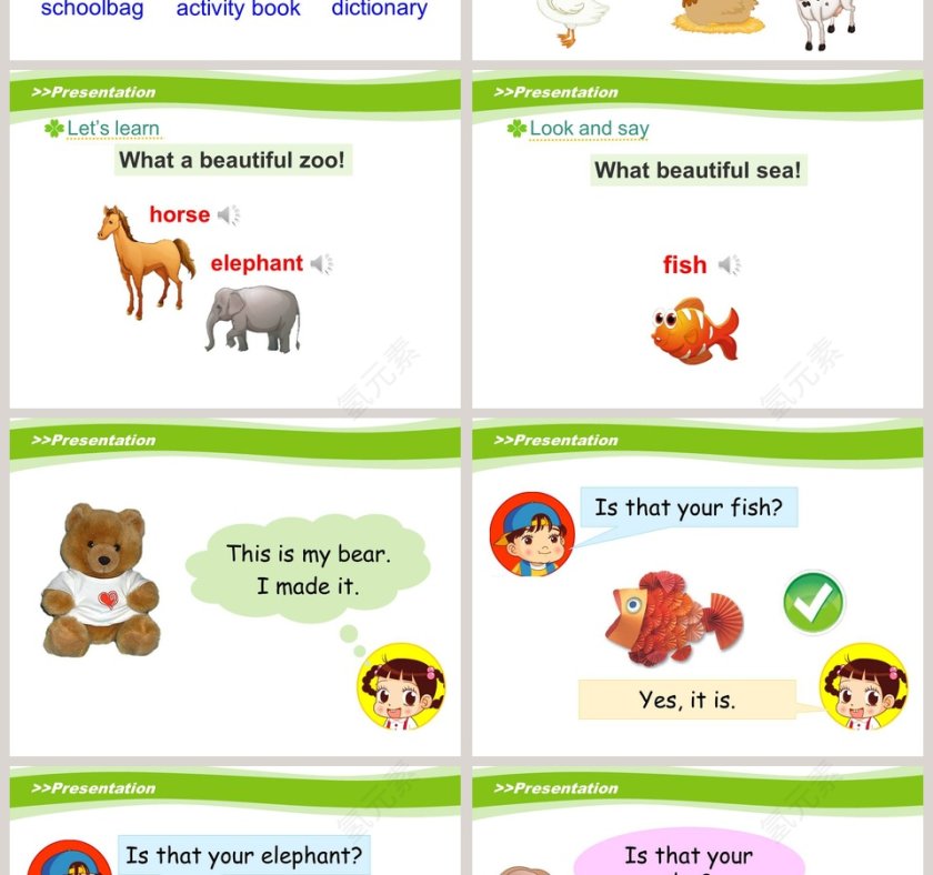 人教精通版五年级上册-Unit5 Is this your schoolbag教学ppt课件第2张