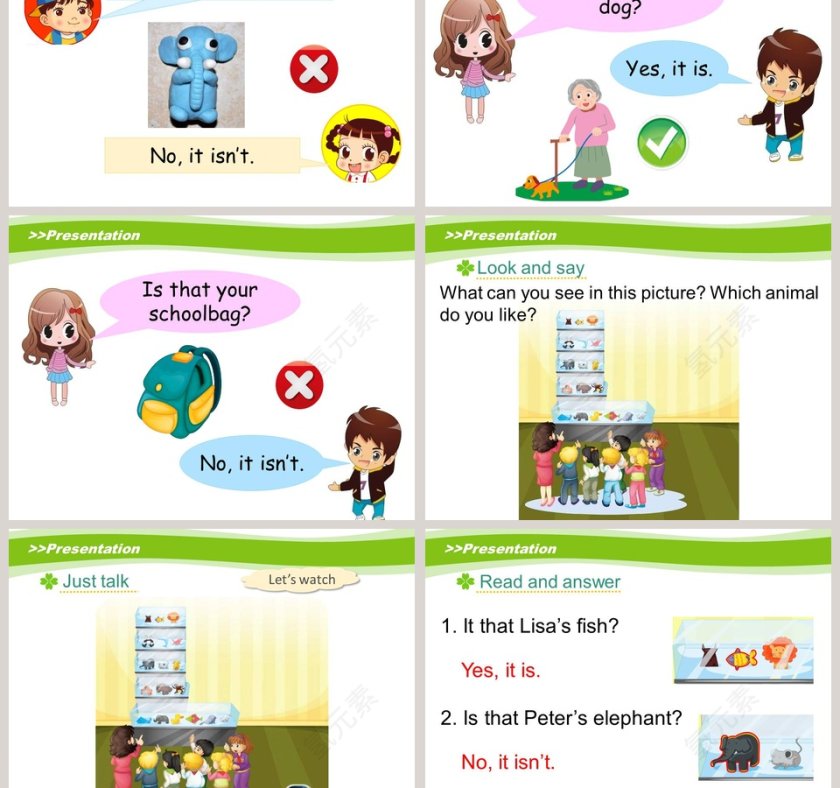 人教精通版五年级上册-Unit5 Is this your schoolbag教学ppt课件第3张