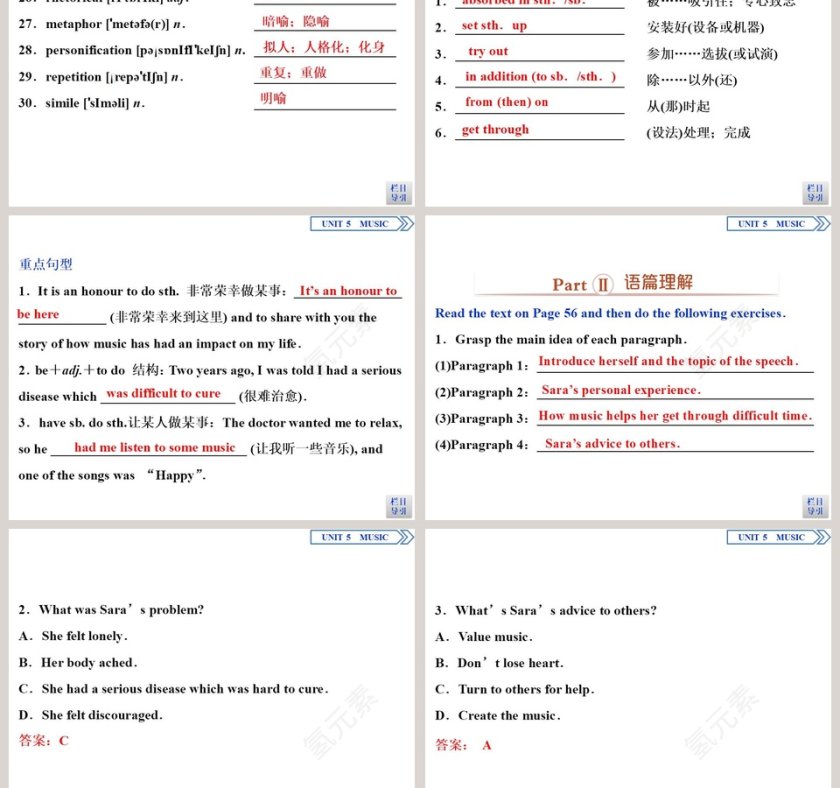 Section  Listening and Talking-Reading for Writing教学ppt课件第3张