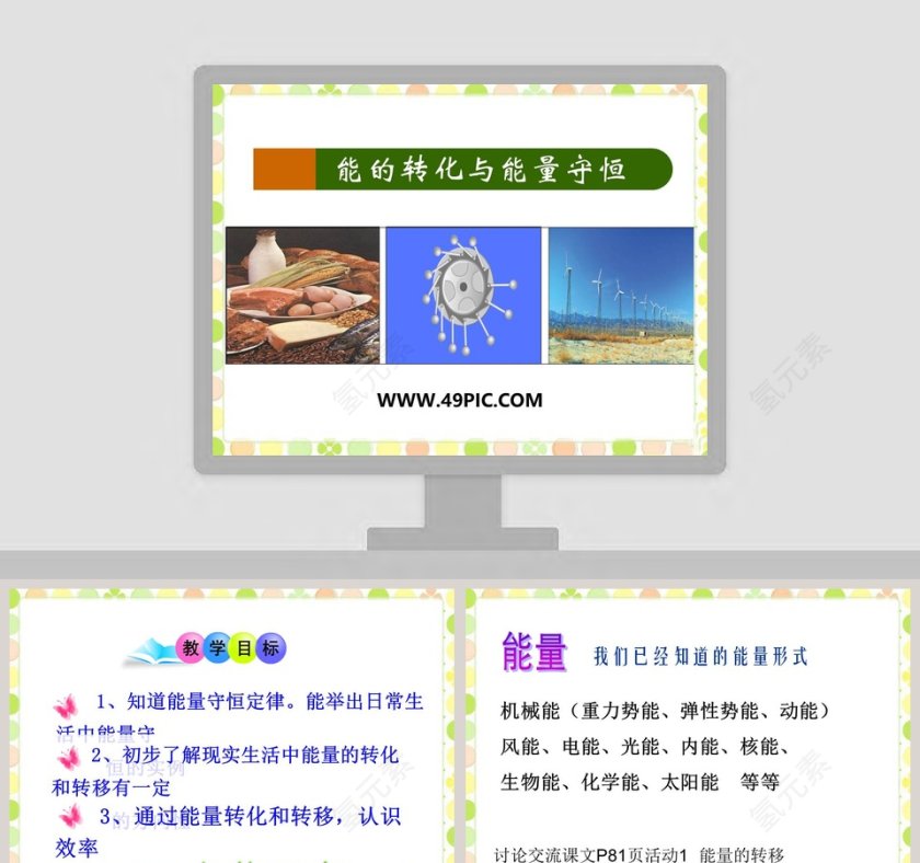 能的转化与能量守恒教学ppt课件第1张