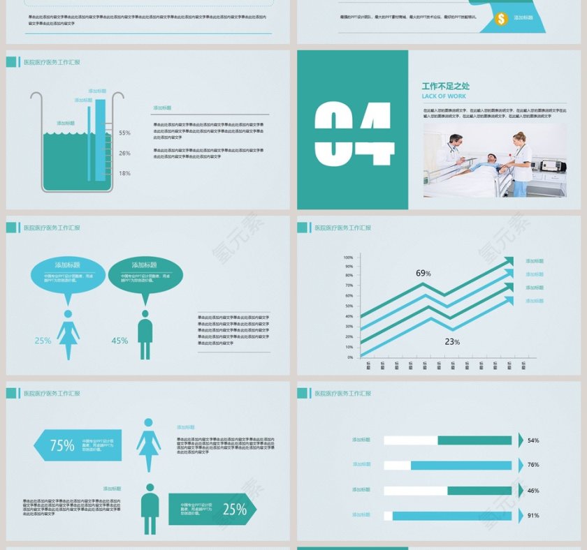 医院医务工作报告PPT第4张