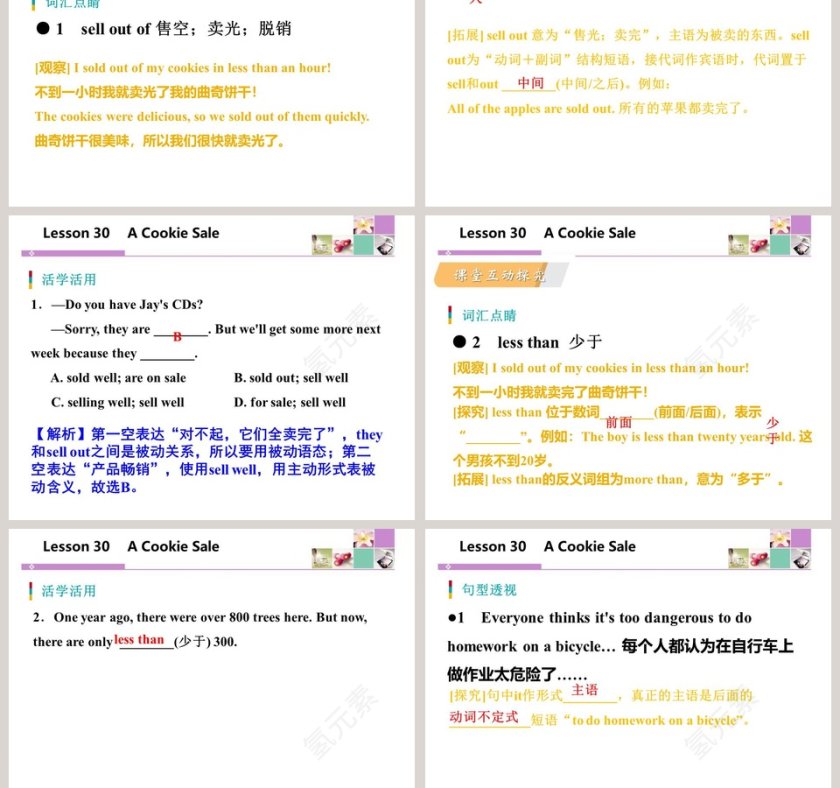 A Cookie Sale-Unit 5教学ppt课件第3张