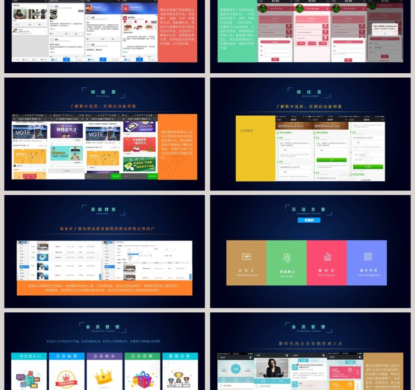 简约多彩背景产品发布会PPT第6张