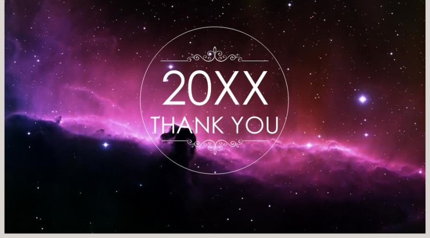 简约大气炫酷宇宙星空科技动态PPT模板 第5张