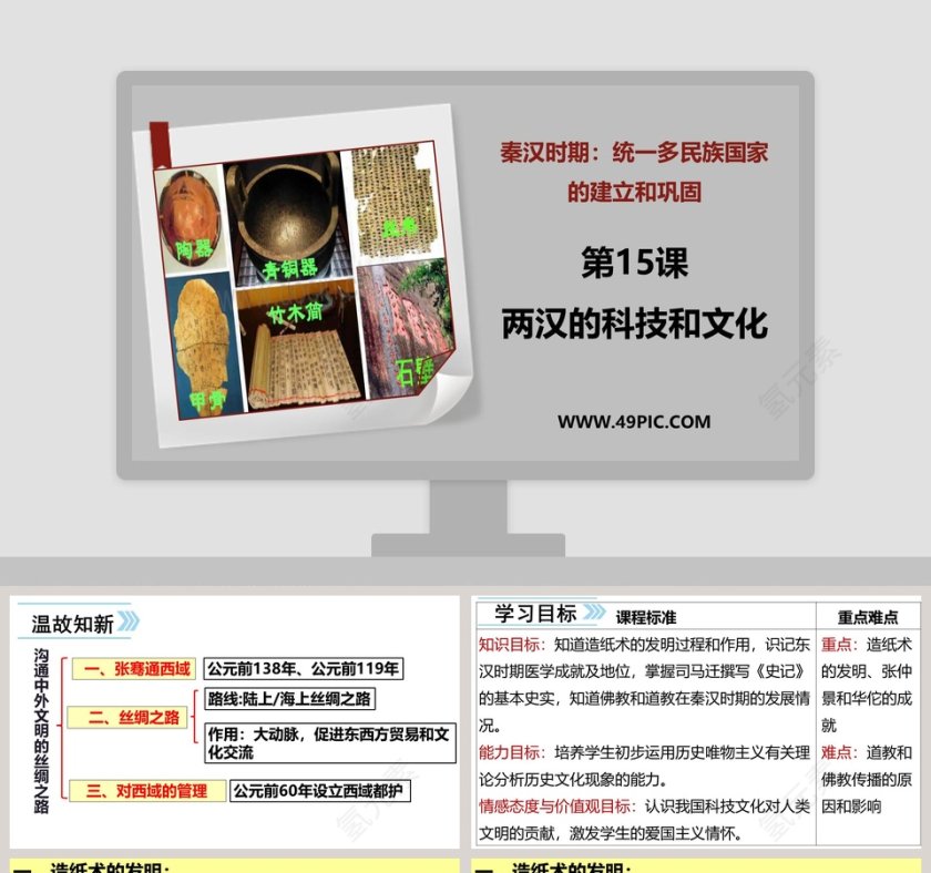秦汉时期统一多民族国家的建立和巩固-第教学ppt课件第1张