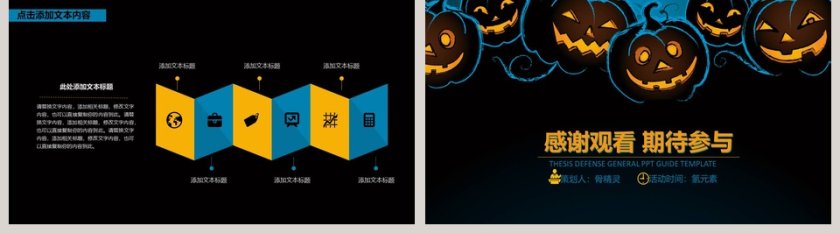 万圣节晚会活动策划活动背景PPT模板第5张