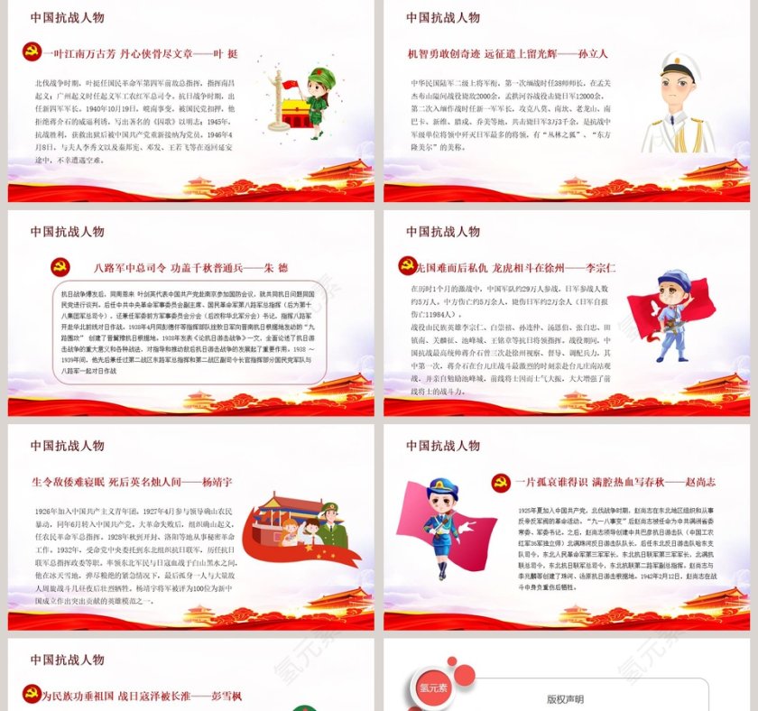 纪念抗日战争74周年主题班会第5张