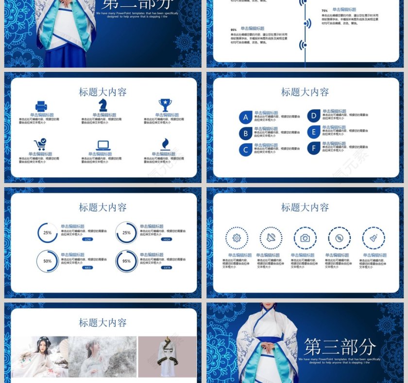 中国传统汉服文化ppt第3张