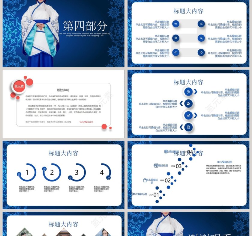 中国传统汉服文化ppt第5张