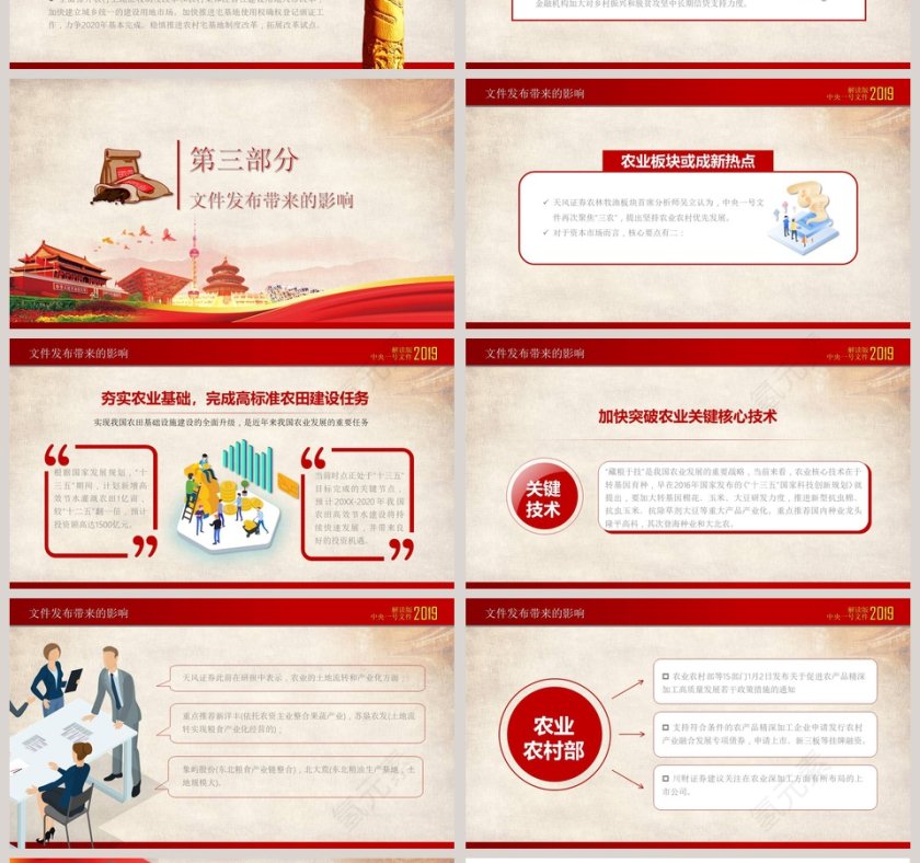 贯彻落实2019中央一号文件坚持农业农村优先PPT第4张