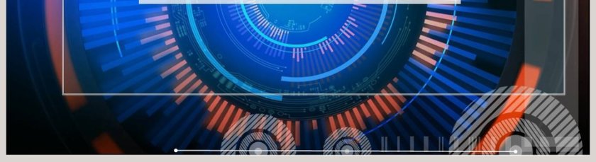 通用科技型汇报总结PPT模板第5张