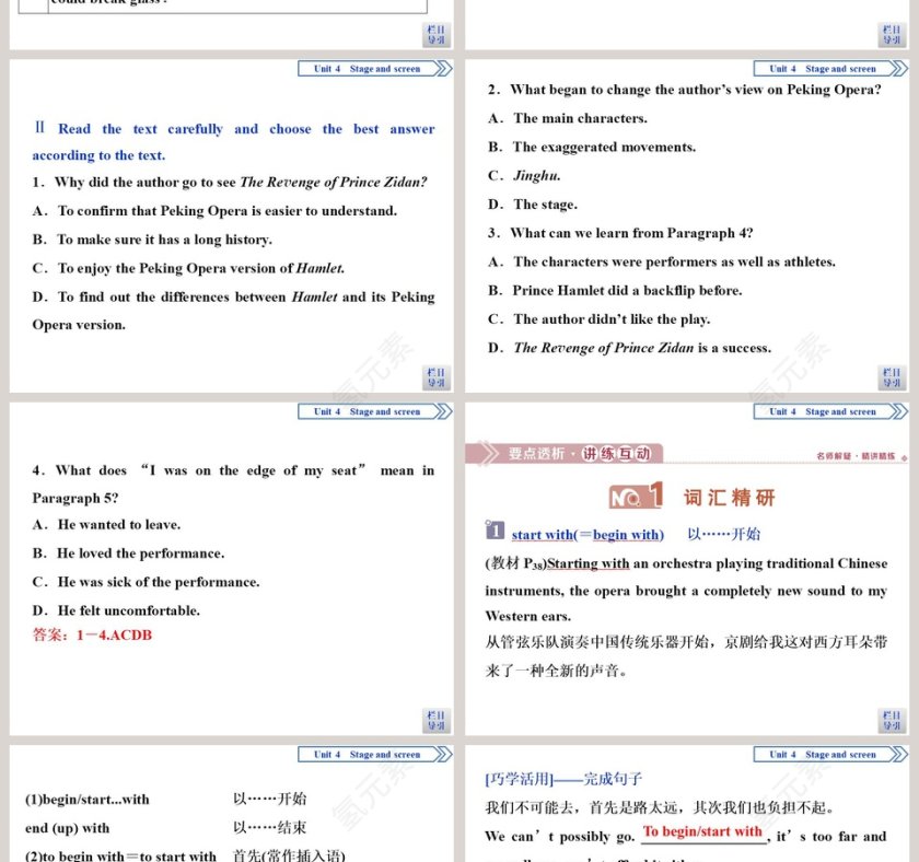 Section   Starting out  Understanding ideas教学ppt课件第4张