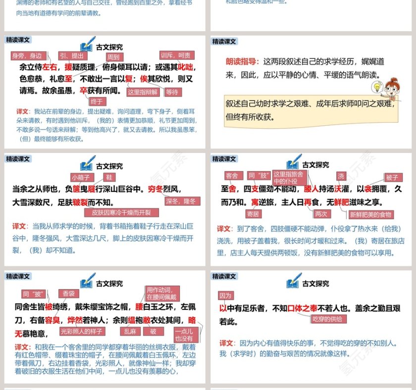 统编版九年级语文下册送东阳马生序PPT课件第4张