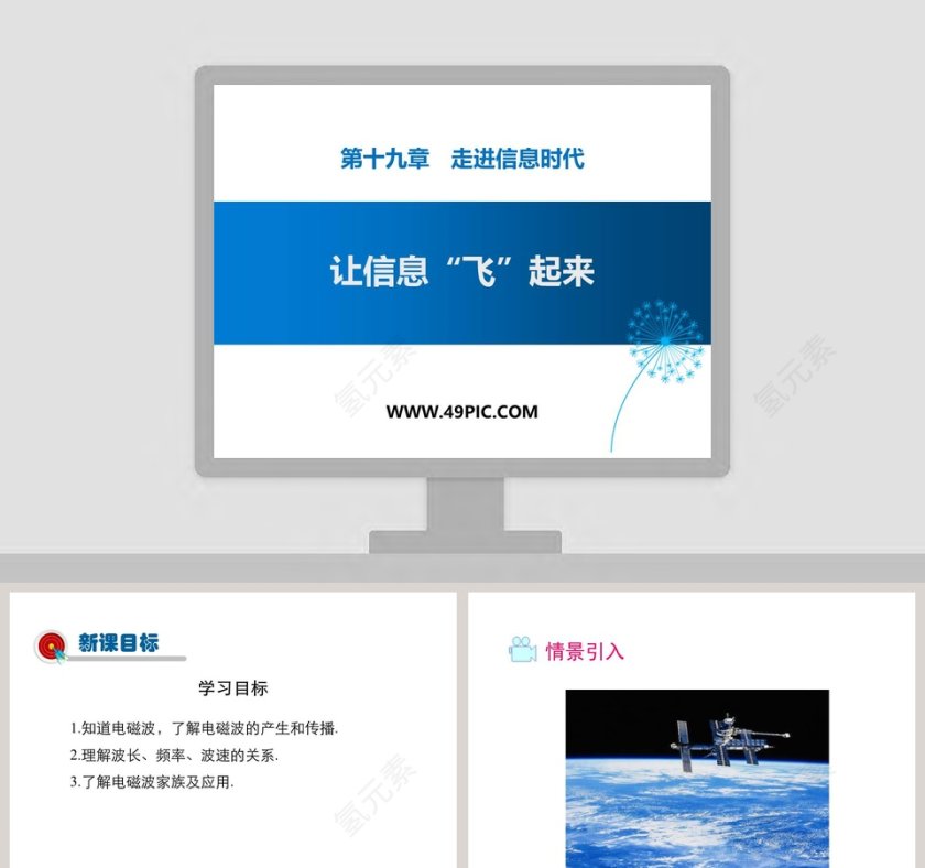 第十九章走进信息时代-让信息飞起来教学ppt课件第1张