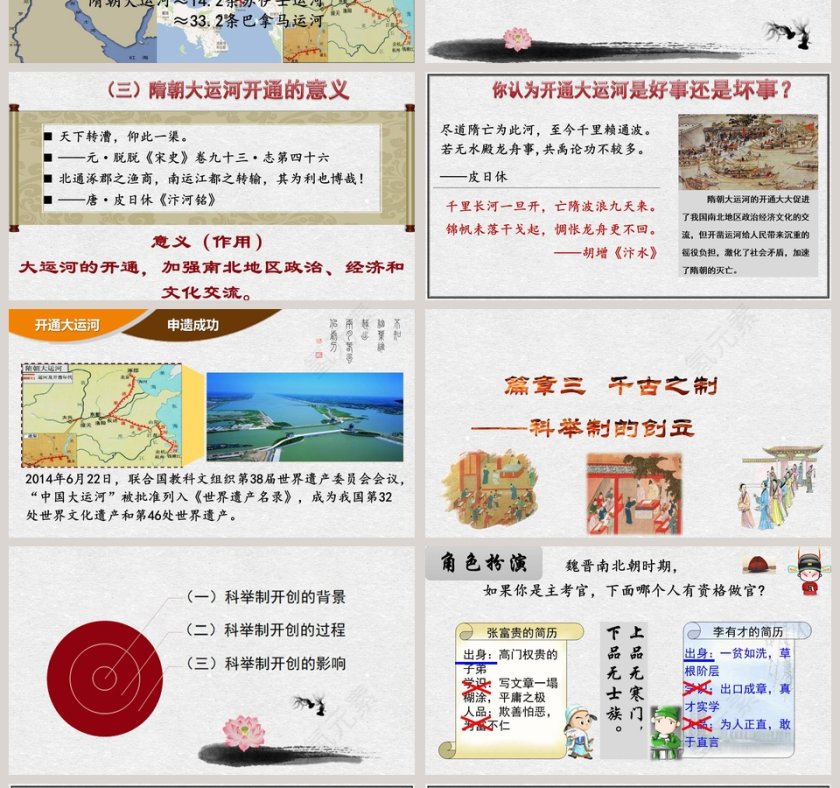 隋朝的统一与灭亡-部编版中国历史七年级下册教学ppt课件第4张