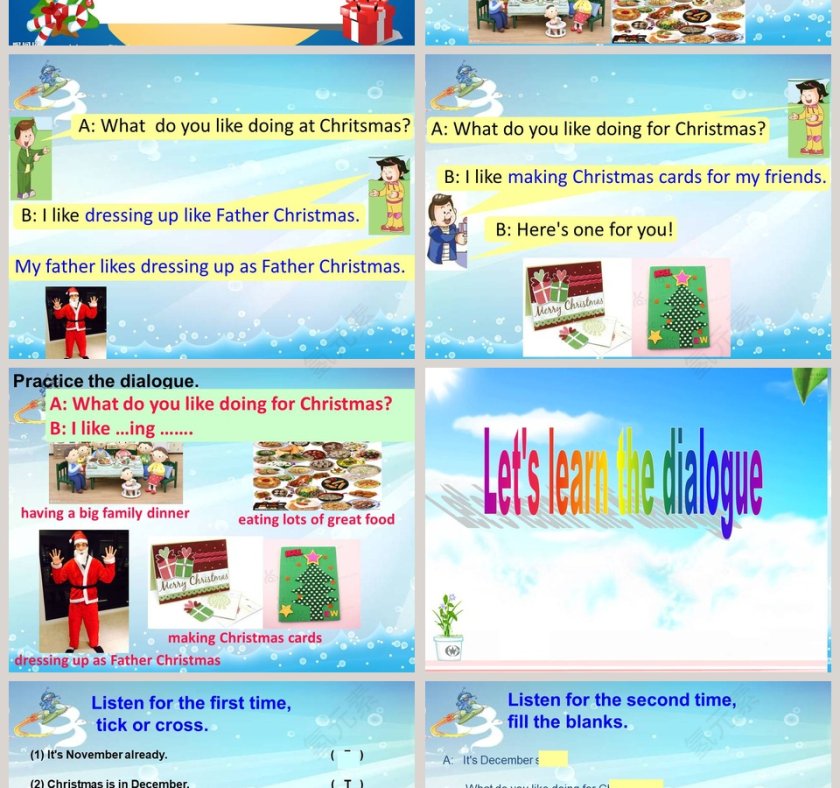 Unit 12-Christmas is coming教学ppt课件第4张