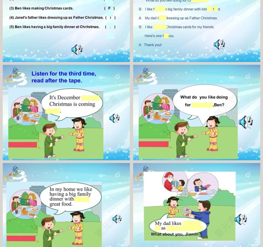 Unit 12-Christmas is coming教学ppt课件第5张