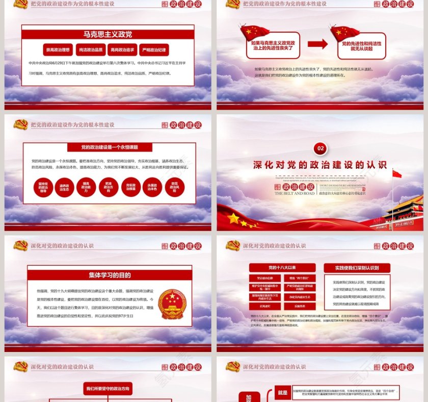 学习解读加强党的政治建设PPT第2张