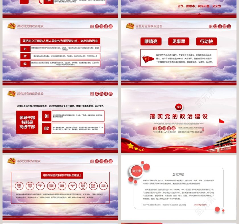 学习解读加强党的政治建设PPT第4张