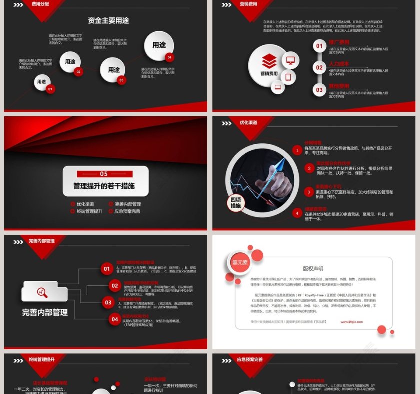 销售策划方案营销计划PPT模板第5张