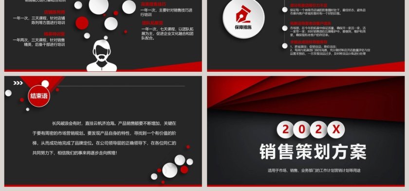 销售策划方案营销计划PPT模板第6张