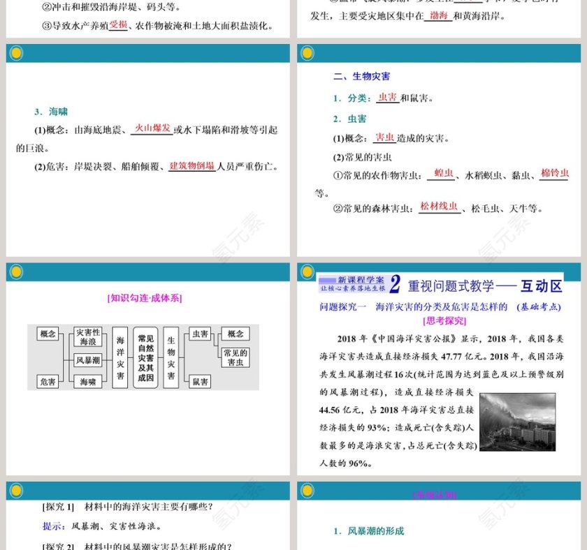 第二课时海洋灾害和生物灾害PPT模板第2张