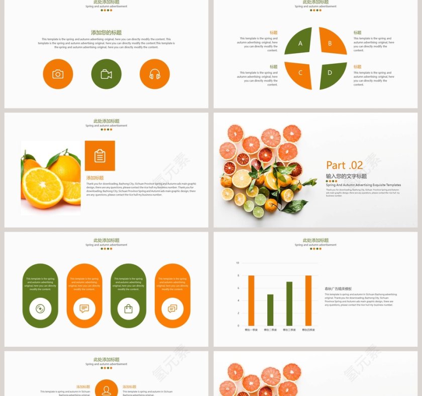 简约水果工作总结计划模板第2张