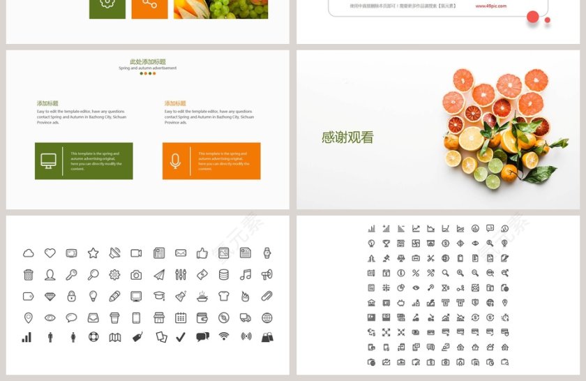 简约水果工作总结计划模板第4张