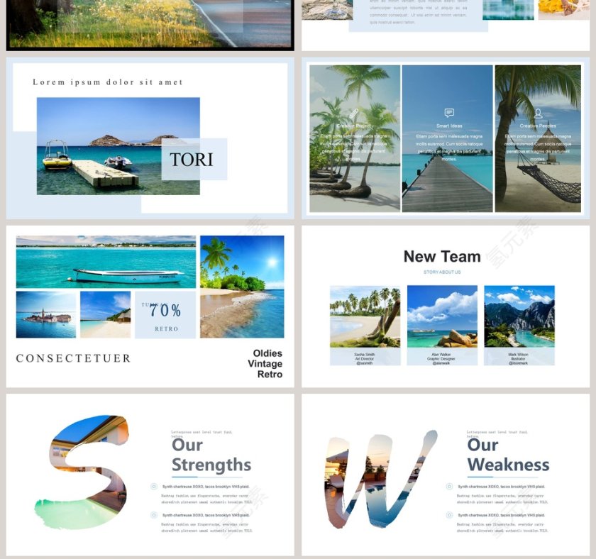 私人订制来一次说走就走的旅行PPT第7张