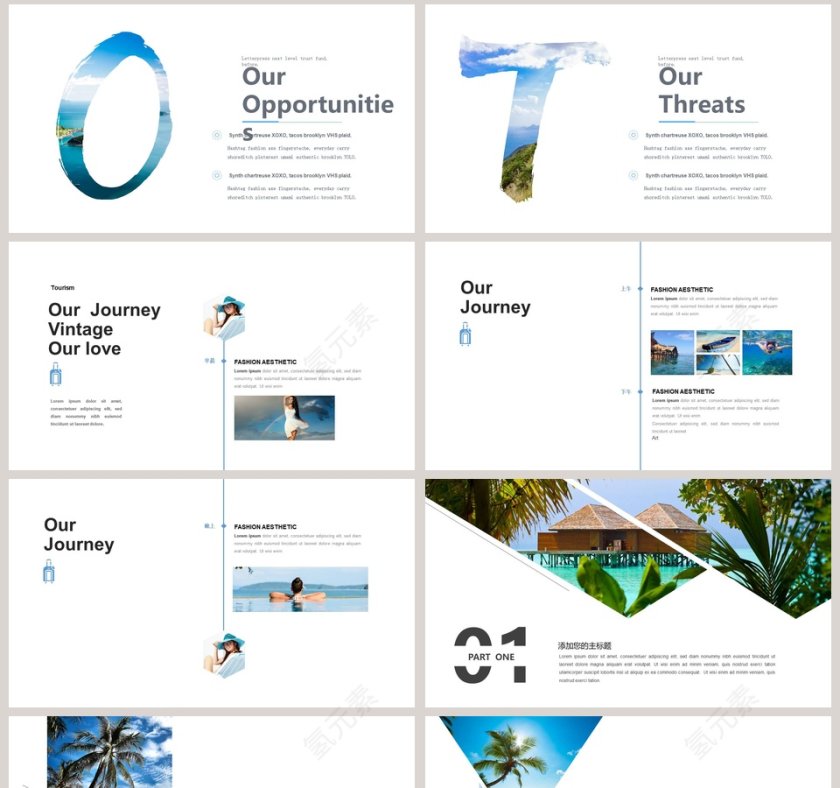 私人订制来一次说走就走的旅行PPT第8张