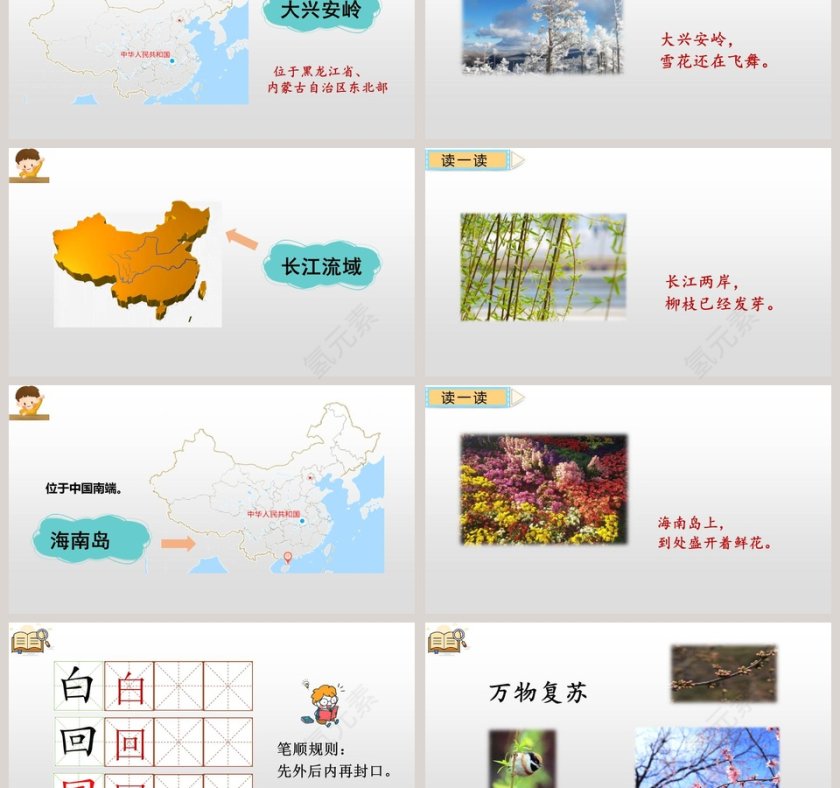 人教部编版一年级语文下册语文园地一语文课件PPT第3张