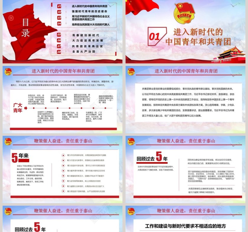 学习解读全国代表大会ppt第2张