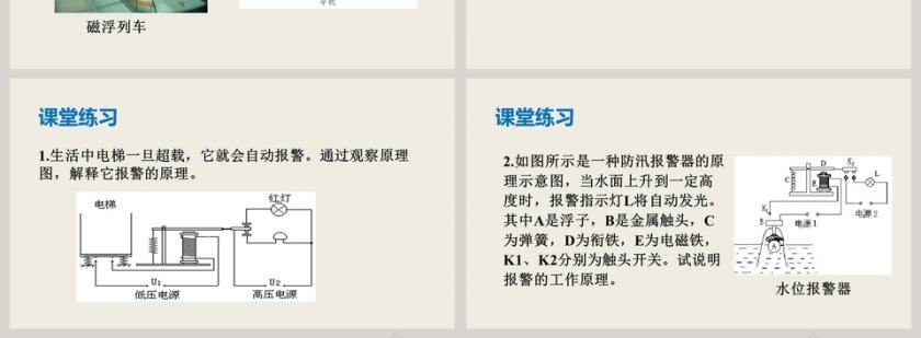 电磁铁及其应用-第十四章磁现象教学ppt课件第4张
