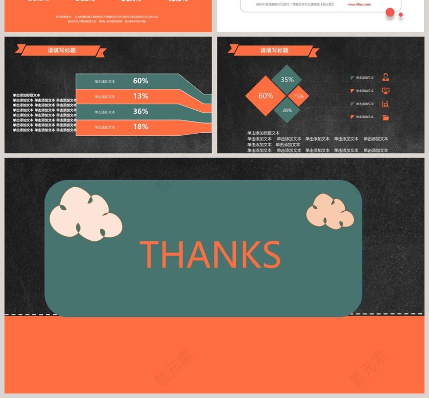 五一劳动节游玩ppt模板第4张