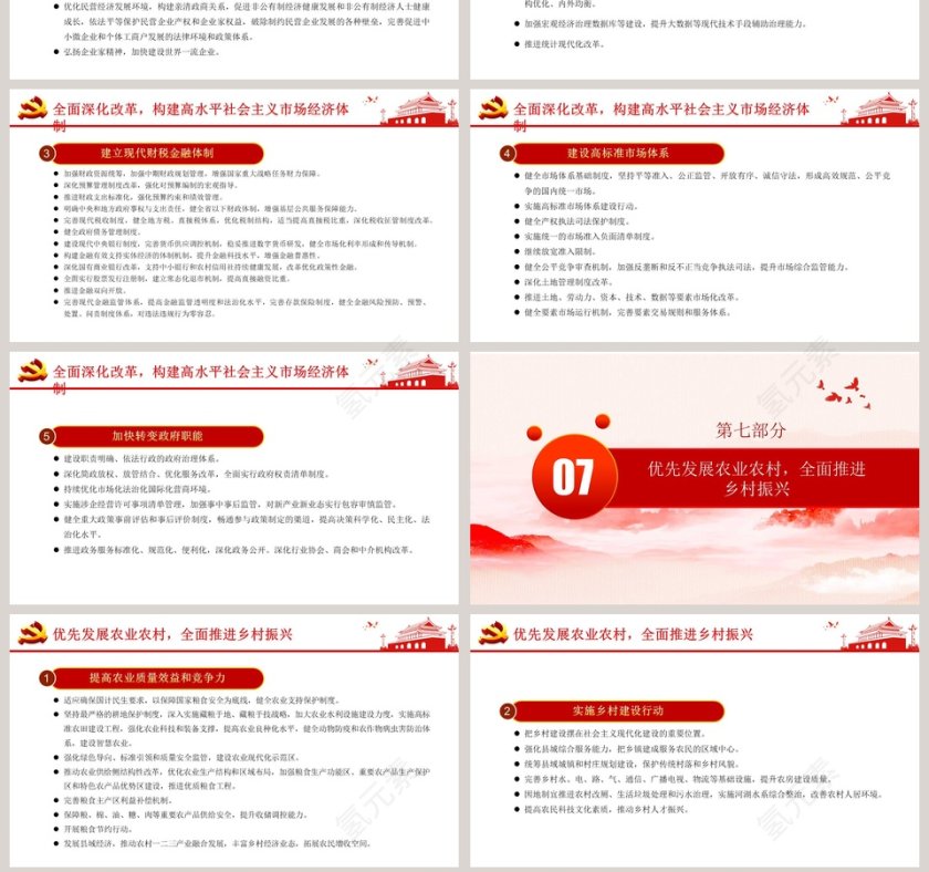 国民经济和社会发展第十四个五年规划和2035年远景目标建议PPT模板第7张