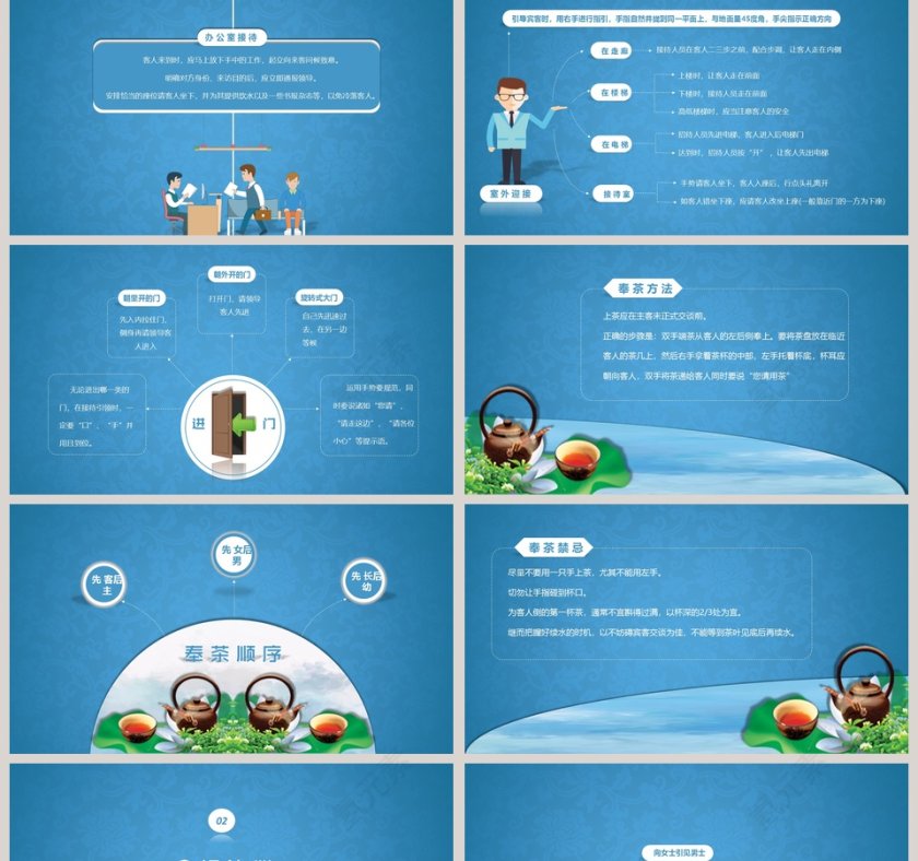 接待礼仪培训商务礼仪PPT第2张