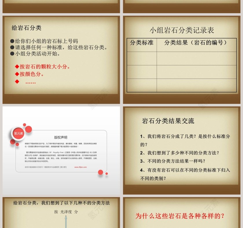 多样的岩石教学ppt课件第4张