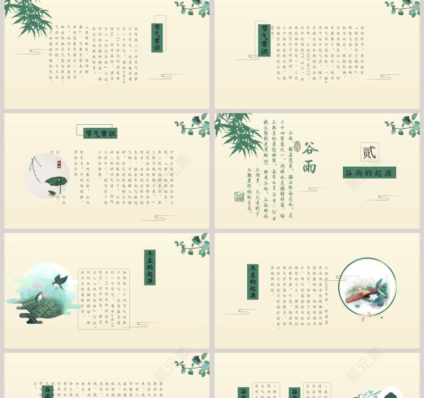 谷雨节气ppt第2张