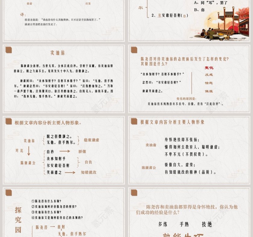 七年级语文课件《卖油翁》PPT第3张