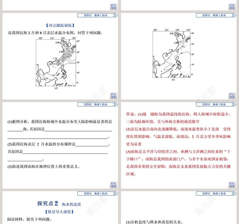 第二节海水的性质和运动-第教学ppt课件第6张