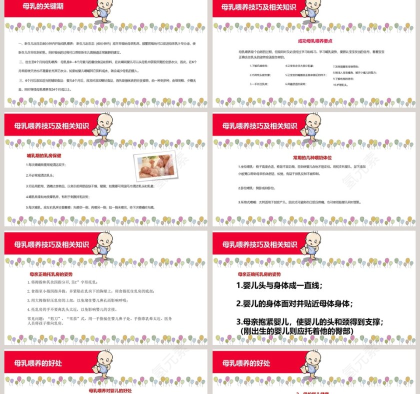 母乳喂养知识PPT第2张