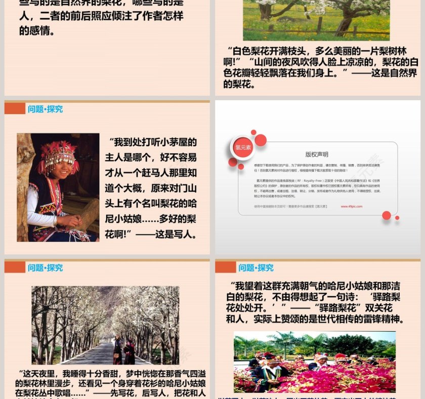 部编版七年级语文下册驿路梨花语文课件PPT第7张