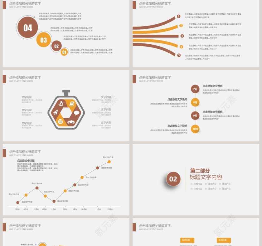 金融投资述职汇报PPT模板第2张