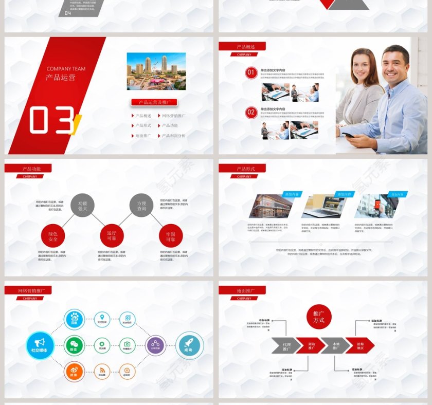 商务大气创业融资计划书商业计划书路演PPT模板第4张