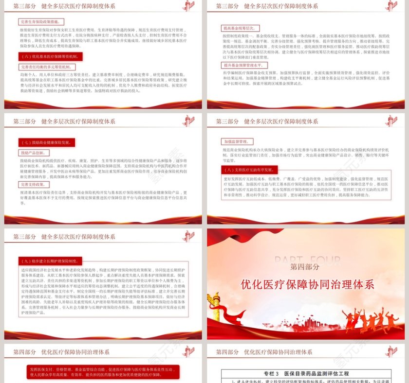 十四五全民医疗保障规划专题党课PPT第5张