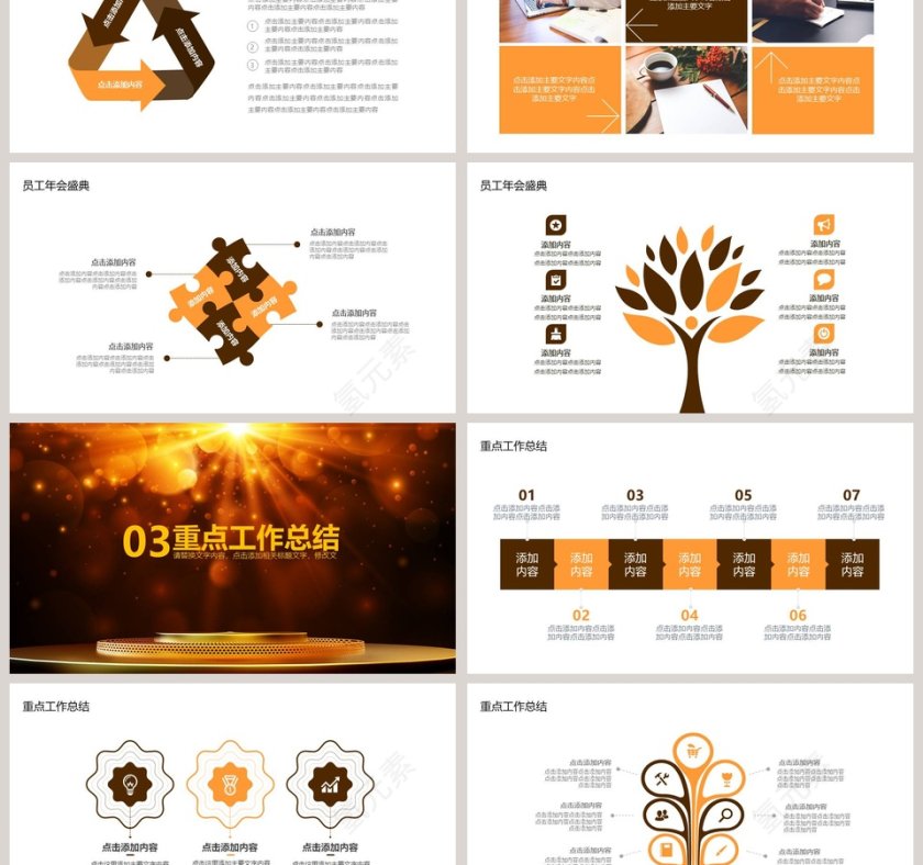 金猪纳福公司颁奖年会总结计划第3张