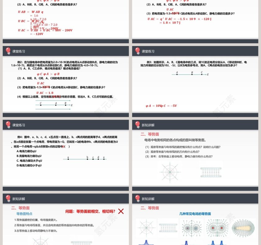 电势差教学ppt课件第3张