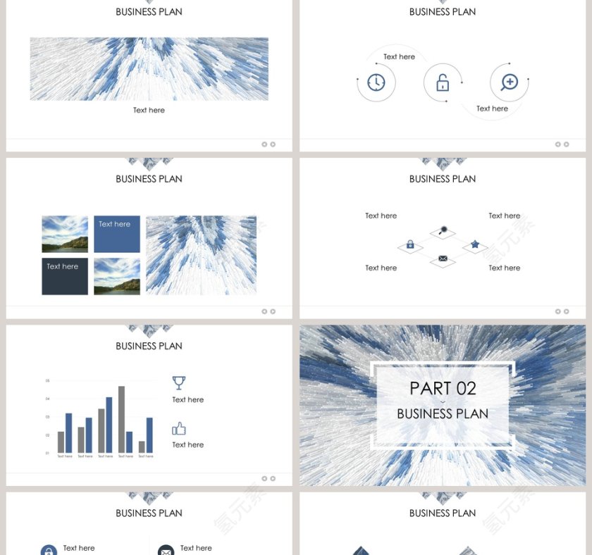 简约清新大气公司宣传PPT第2张